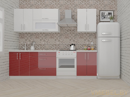 ВерсоЛайн 4-2.0 (белый/темно-красный)