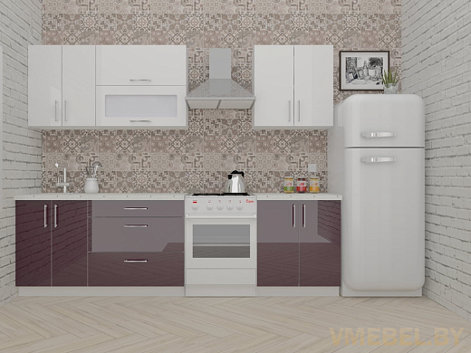 ВерсоЛайн 4-2.1 (белый/сливовый)