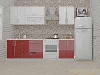 ВерсоЛайн 4-2.0 (белый/темно-красный)