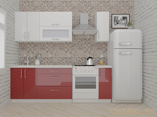 ВерсоЛайн 4-1.7 (белый/темно-красный)