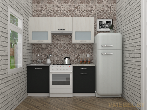 Эко 6-1.8 (дуб крафт белый/ антрацит)