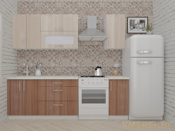 ВерсоЛайн 2-1.8 (ясень шимо темный/ ясень шимо светлый)