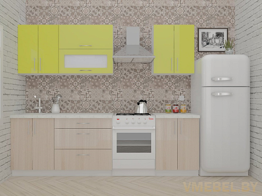 ВерсоЛайн 2-2.0 (ясень шимо светлый/зеленый лайм)