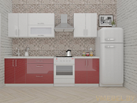 ВерсоЛайн 4-2.1 (белый/рубиново-красный)