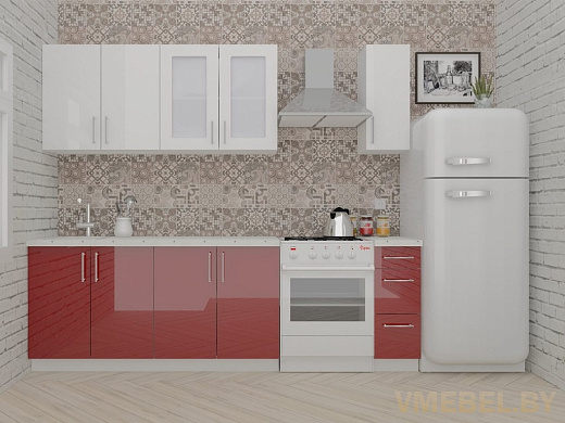 ВерсоЛайн 3-1.9 (белый/ темно-красный)