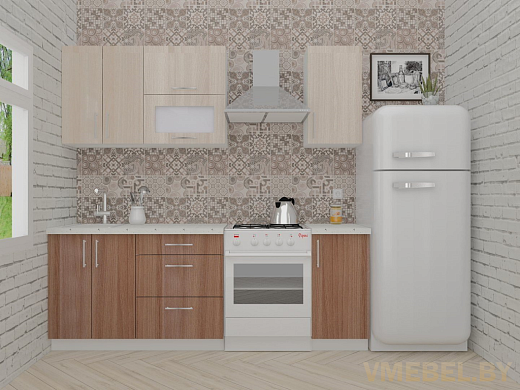 ВерсоЛайн 2-1.6 (ясень шимо темный/ ясень шимо светлый)