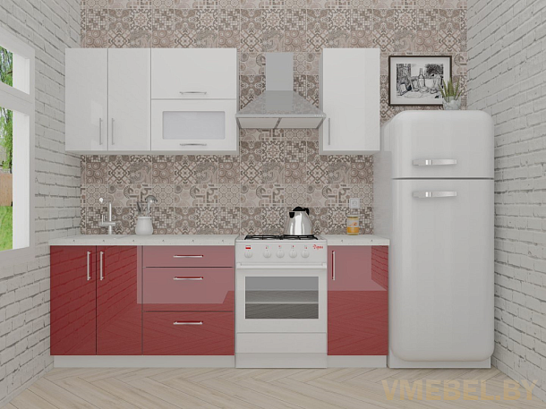 ВерсоЛайн 4-1.6 (белый/рубиново-красный)