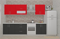 ВерсоЛайн 2-2.3 (антрацит/ красный чили)