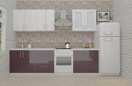 ВерсоЛайн 3-2.2 (белый/сливовый)