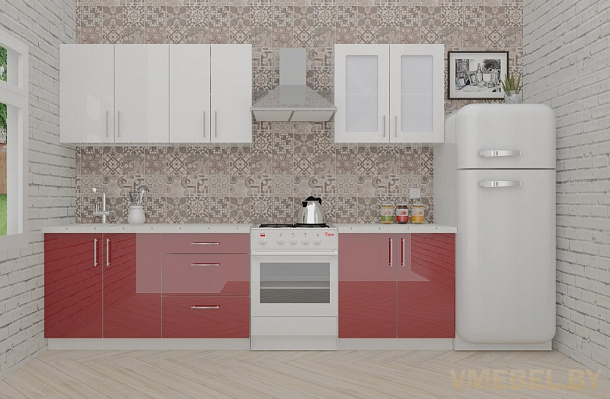 ВерсоЛайн 3-2.2 (белый/рубиново-красный)