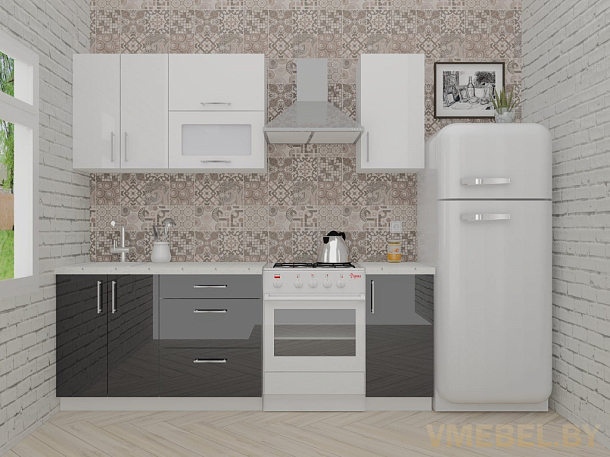 ВерсоЛайн 4-1.6 (белый/черный графит)