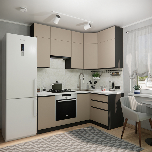 Эко Премиум 1.2x2.0 правая (глиняный серый/ст. мрамор лацио)