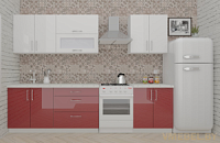 ВерсоЛайн 4-2.3 (белый/рубиново-красный)