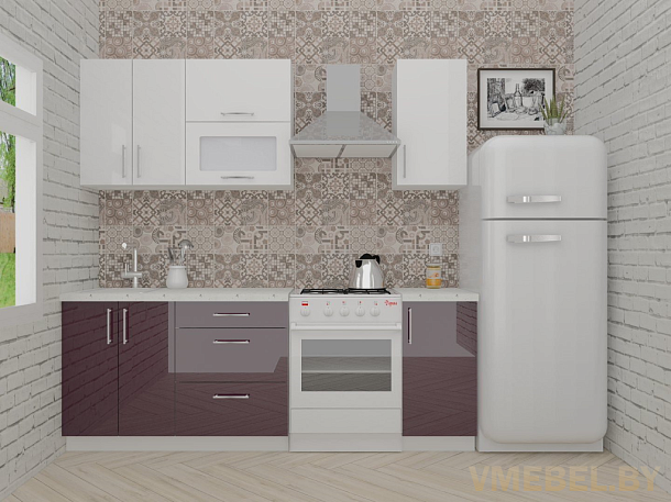 ВерсоЛайн 4-1.6 (белый/сливовый)