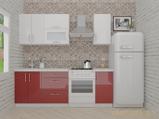 ВерсоЛайн 4-1.6 (белый/темно-красный)