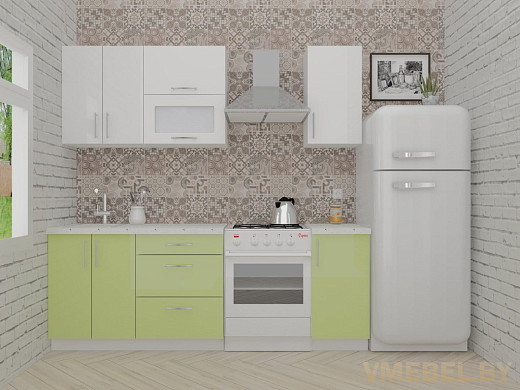 ВерсоЛайн 4-1.6 (белый/нежно-зеленый)