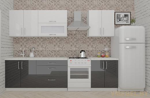 ВерсоЛайн 4-2.3 (белый/черный графит)