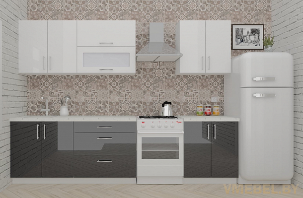 ВерсоЛайн 4-2.3 (белый/черный графит)