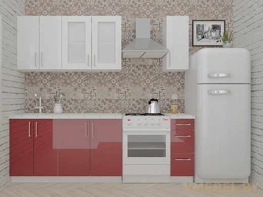 ВерсоЛайн 3-1.7 (белый/рубиново-красный)