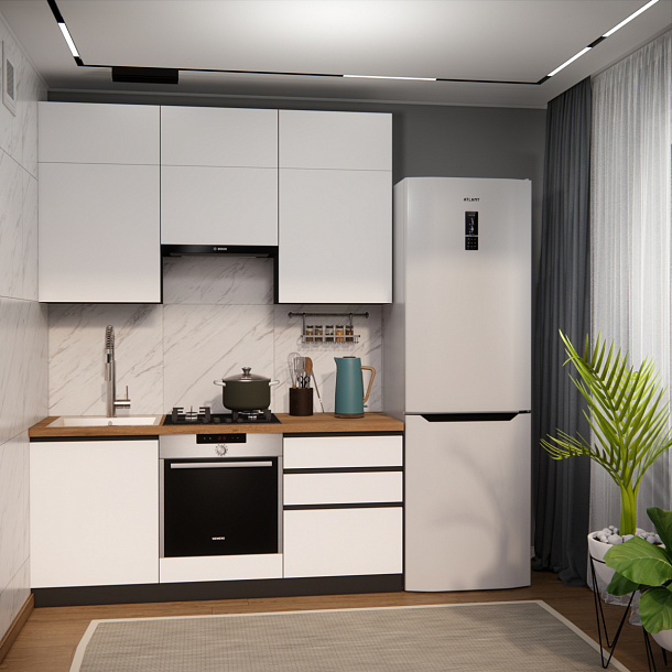 Эко Премиум 1.8 (белый фасадный/ст. дуб вотан)