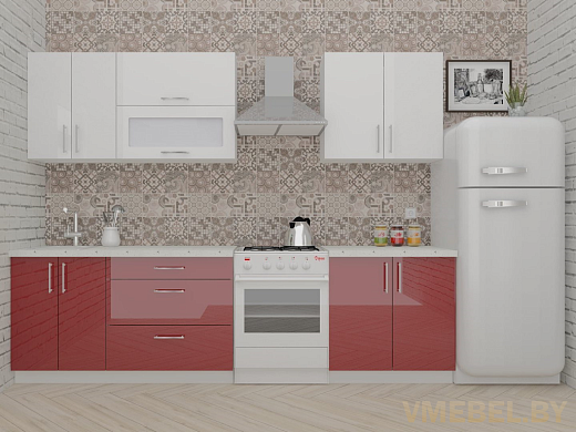 ВерсоЛайн 4-2.2 (белый/рубиново-красный)