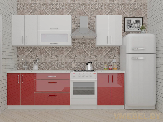 ВерсоЛайн 4-2.0 (белый/бургундский дождь)