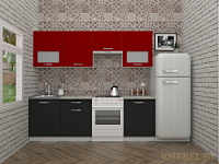 Эко 6-2.4 (антрацит/красный чили)